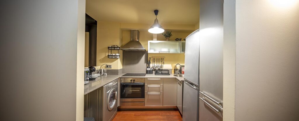 Kitchen of the Santa Rosa Apartment